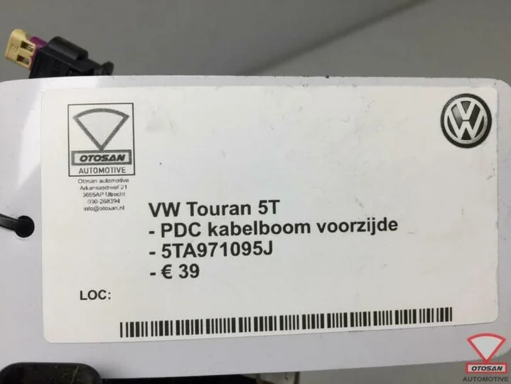 vw-touran-5t-pdc-kabelboom-voorzijde-4x-pdc-5ta971095j — foto 2