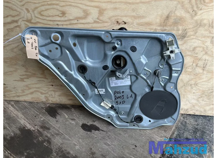 VW POLO 9N 9N2 9N3 Links achter raam mechaniek mechanisme 2003-2009