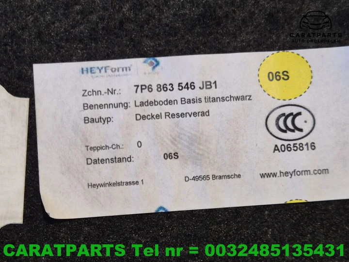 7p6863546-touareg-kofferbakmat-touareg-vloermat-touareg — foto 5