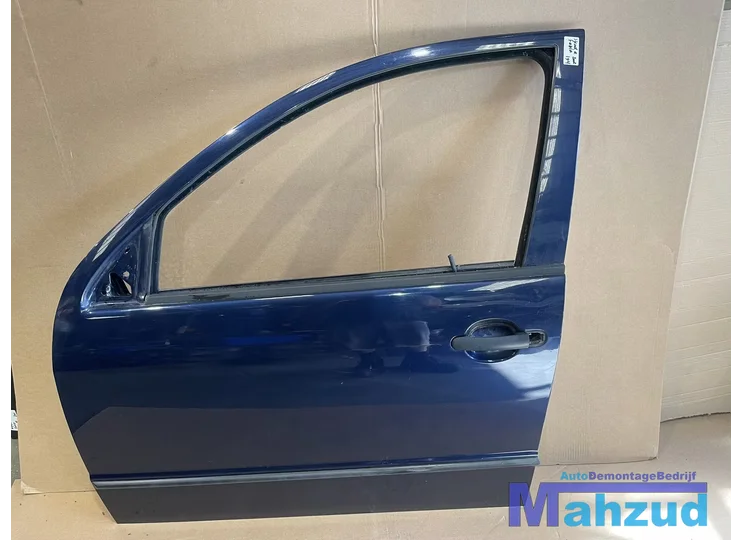 SKODA FABIA 1 COMBI blauw links linker voor deur