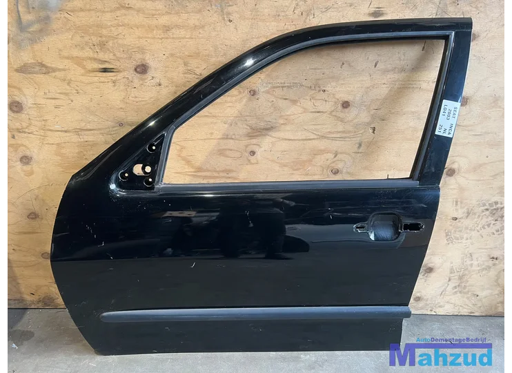 SEAT INCA 6K9 Zwart LO41 links voor deur portier