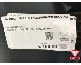 vw-golf-7-facelift-voorbumper-bumper-4xpdc-kls-origineel — foto 6