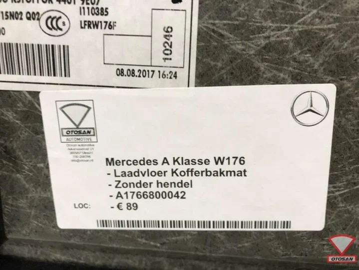 mercedes-a-klasse-w176-laadvloer-kofferbakmat-a1766800042 — foto 4