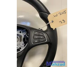 mercedes-c-w205-stuurwiel-stuur-leer — foto 5