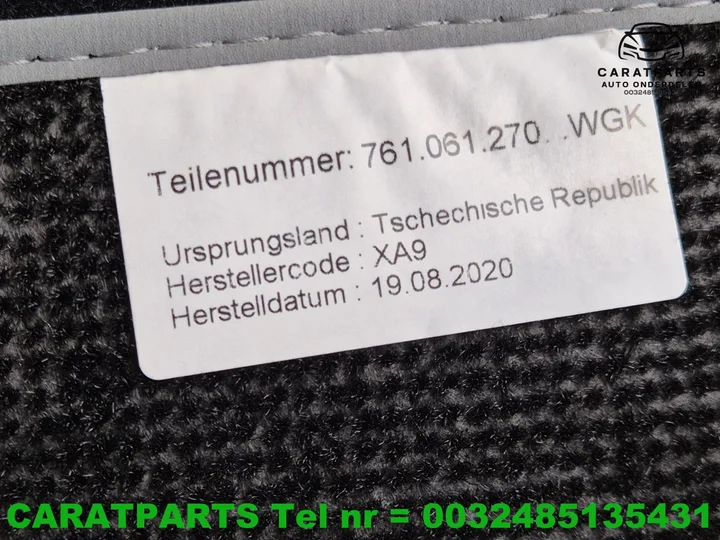 761061270-volkswagen-touareg-vloermatten-touareg — foto 5