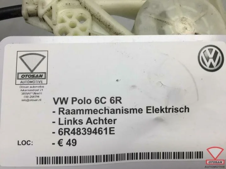 vw-polo-6r-6c-raammechanisme-elekt.-links-achter-6r4839461e — foto 3