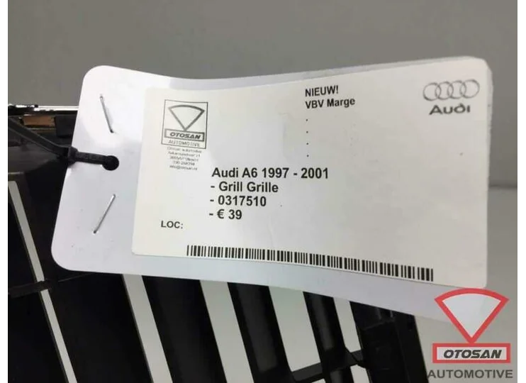 Audi A6 1997-2001 Grill Grille Nieuw! 0317510
