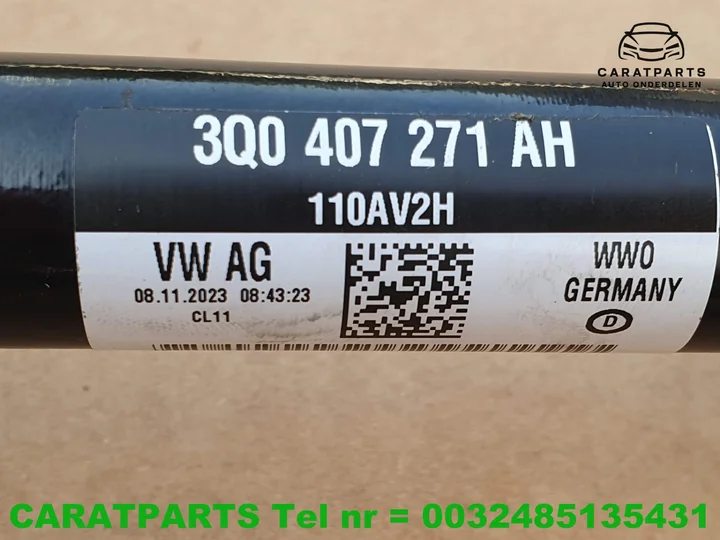 3q0407271ah-arteon-aandrijfas-passat-tiguan-caddy-touran-q3 — foto 8