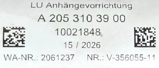 mercedes-cklasse-w205-station-tmodel-trekhaak-a2053103900 — foto 3