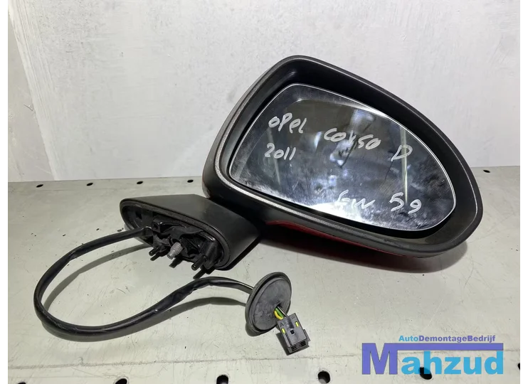 OPEL CORSA D ROOD Z547 Links spiegel buitenspiegel 2005-2014