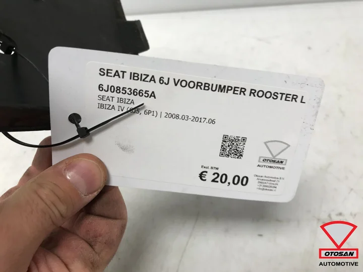 seat-ibiza-6j-voorbumper-rooster-links-6j0853665a — foto 2