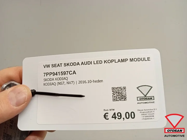 vw-seat-skoda-audi-led-koplamp-module-7pp941597ca — foto 3