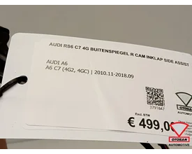 audi-rs6-c7-4g-buitenspiegel-rechts-cam-inklapbaar-side-assist — foto 6