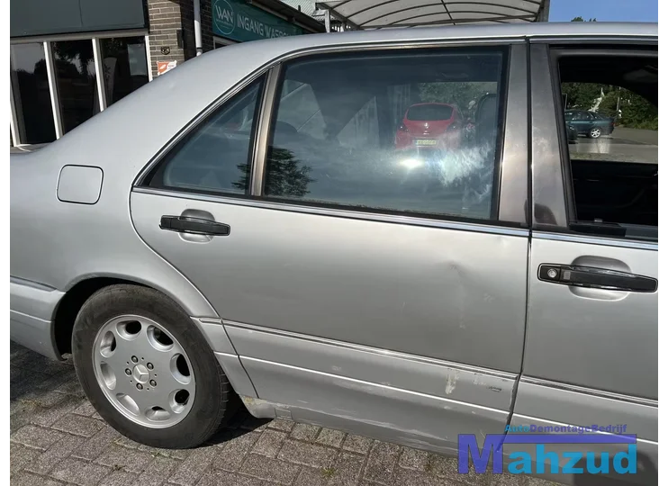 MERCEDES S KLASSE W140 Zilver rechts achter deur 1991-1998