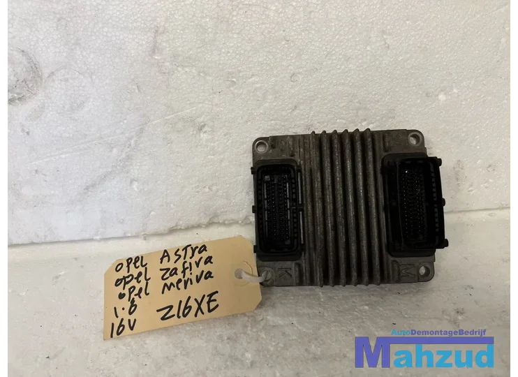 OPEL ZAFIRA ASTRA MERIVA 1.6 Ecu motormanagement Z16XE 09364499