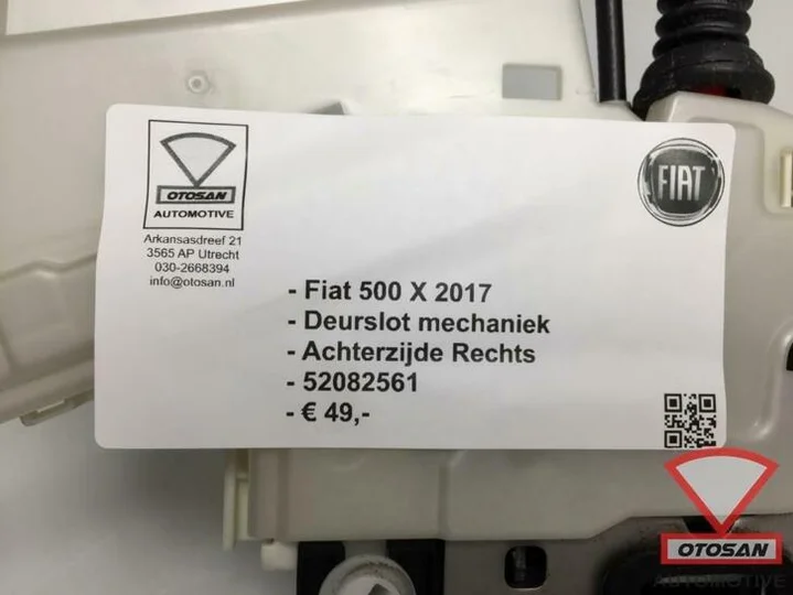 fiat-500-x-deur-slot-slotmechaniek-rechts-achter-52082561 — foto 4