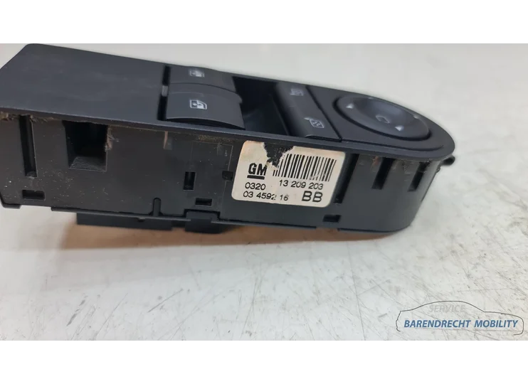 opel-astra-h-zafira-b-raamschakelaar-2-knops-elektrisch-03459215-13209203-elektrische-ramen-spiegels-schakelaar-twee-raambediening-bediening-origineel-nette-staat-gebruikt-2005-2006-2007-2008-2009-2010-barendrecht-mobility-service