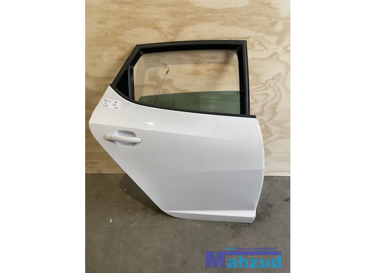 SEAT IBIZA 4 WIT LB9A Rechts achter deur portier 2008-2017