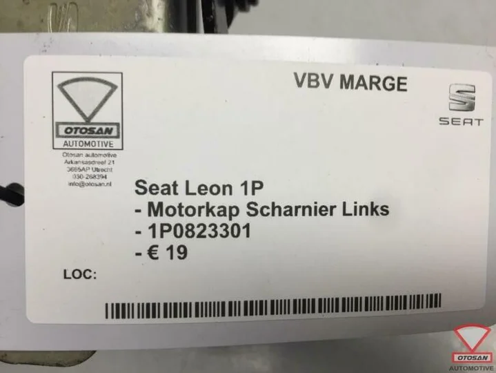 seat-leon-1p-motorkap-scharnier-links-1p0823301 — foto 2