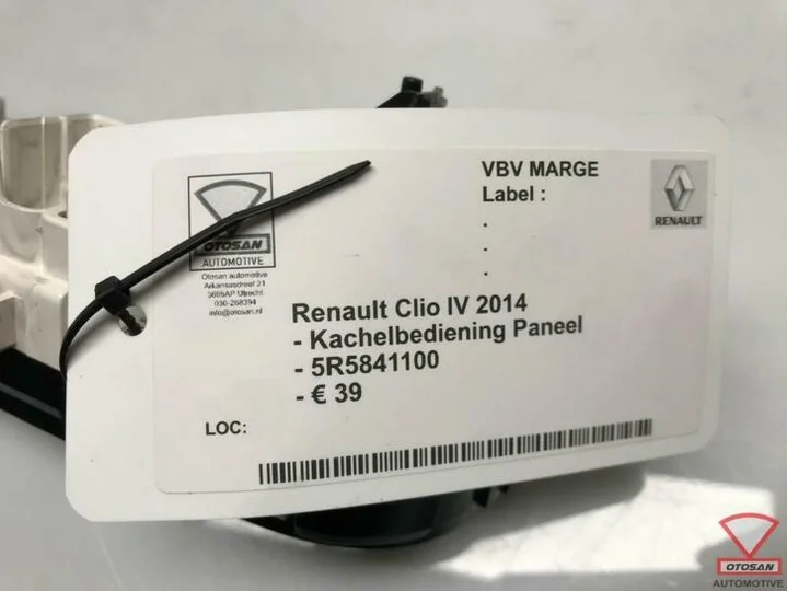 renault-clio-iv-2014-kachelbediening-paneel-5r5841100 — foto 2