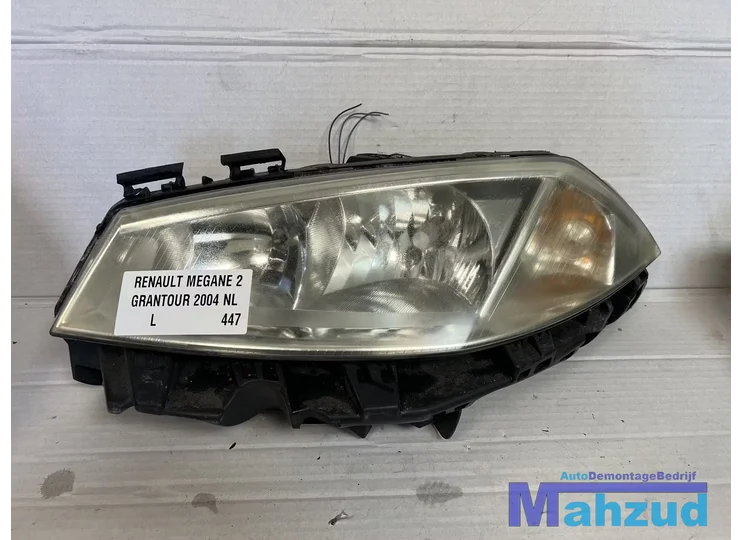 RENAULT MEGANE 2 Links koplamp 2003-2009