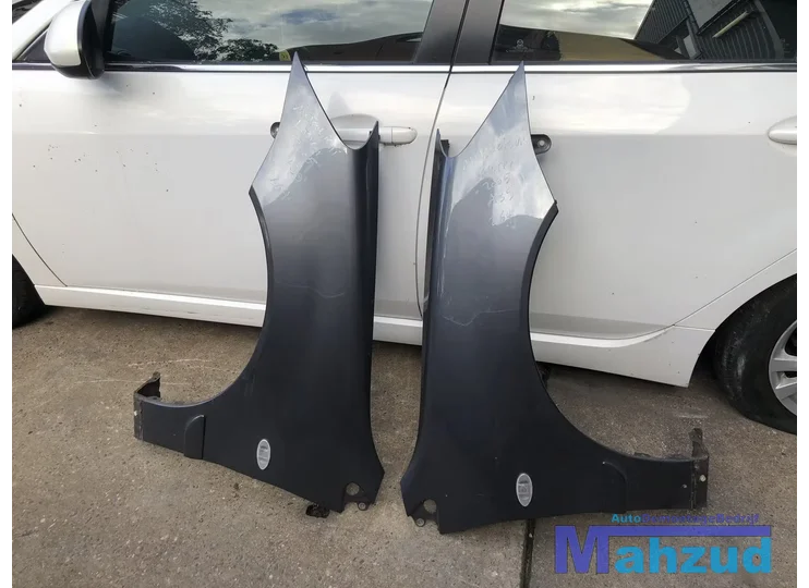 Mitsubishi lancer 7 grijs A39 rechts Links scherm zijscherm