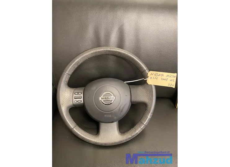 NISSAN MICRA 3 K12 Stuurwiel stuur met airbag 2002-2010