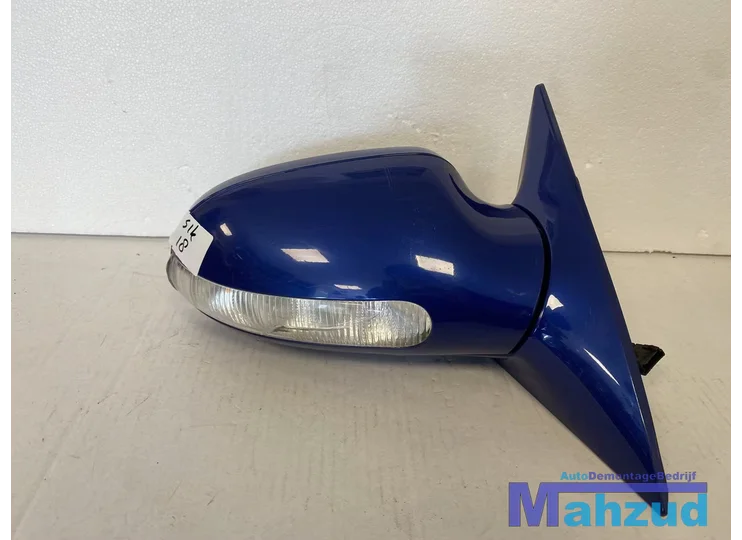 mercedes-slk-r170-rechts-blauw-spiegel-met-knipperlicht