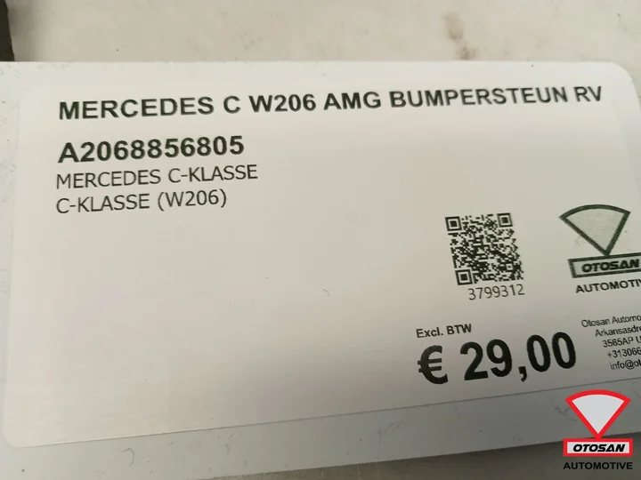 mercedes-c-klasse-w206-amg-bumpersteun-rechts-voor-a2068856805 — foto 3