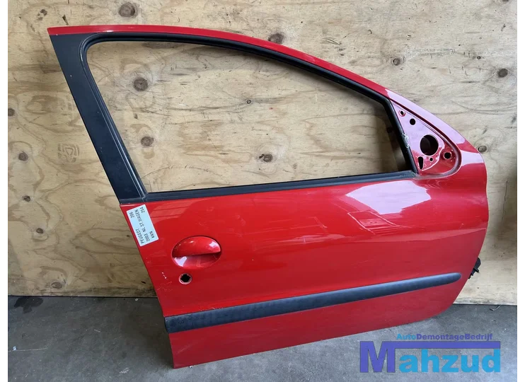 PEUGEOT 206 SW rood KKN Rechts voor deur portier 
