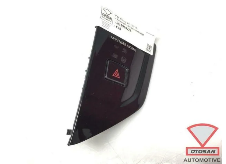 vw polo 2g 2018 alarmlichtschakelaar 2g1919225