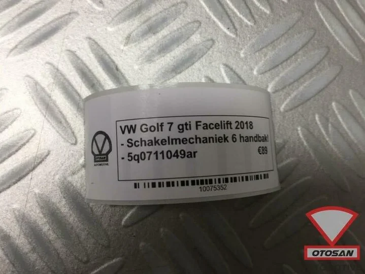 vw-golf-7-gti-facelift-schakelmechaniek-6-handbak-5q0711049a — foto 2