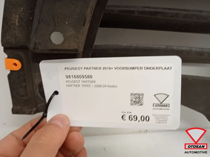 peugeot-partner-2018-voorbumper-onderplaat-9816809580 — foto 3