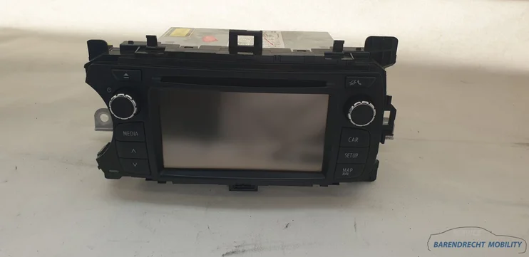 multimedia-systeem-navigatie-toyota-yaris-iii-861400d040-touchscreen-origineel-gebruikt-2010-2018 — foto 2