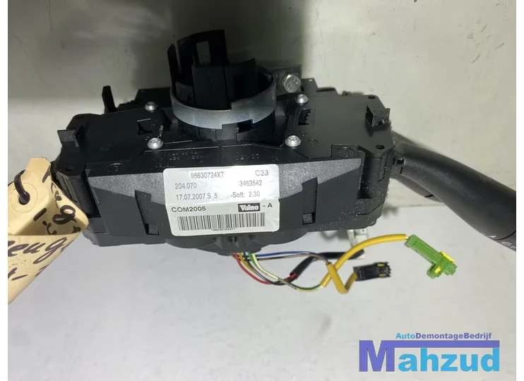 peugeot-207-licht-stuurkolom-ruitenwisser-schakelaar-96630724xt