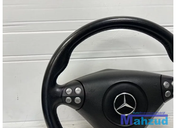 mercedes-w203-c-klasse-r171-slk-stuurwiel-stuur-leer-airbag