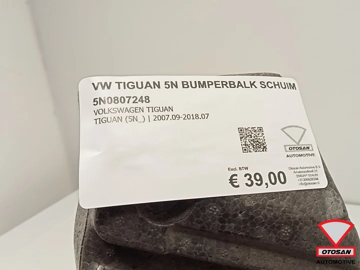 vw-tiguan-5n-20072015-bumperbalk-schuim-5n0807248 — foto 2