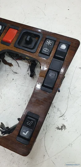 hout-inleg-w201-190-mercedes-middenconsole-pook-airco-stoelverwarming-raamschakelaars — foto 15