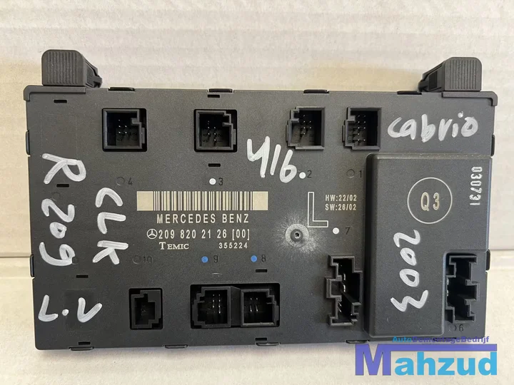mercedes-clk-w209-cabrio-links-deur-module-2098202126 — foto 2