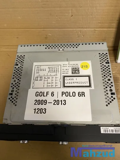 vw-golf-6-polo-caddy-touran-transporter-radio-rns-310-navigatie — foto 6