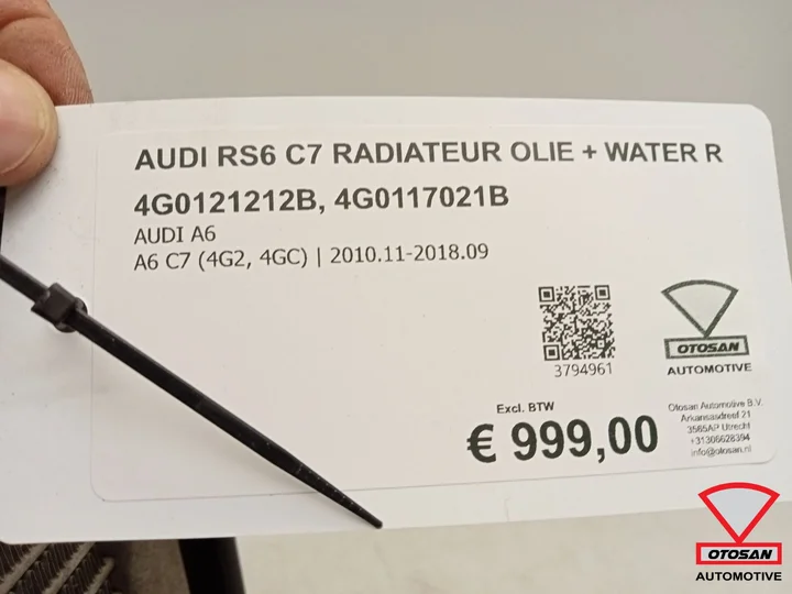 audi-rs6-c7-radiateur-olie-water-r-4g0121212b-4g0117021b — foto 6