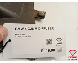 bmw-4-serie-g26-gand-coupe-m-diffuser-achterbumper-origineel — foto 6