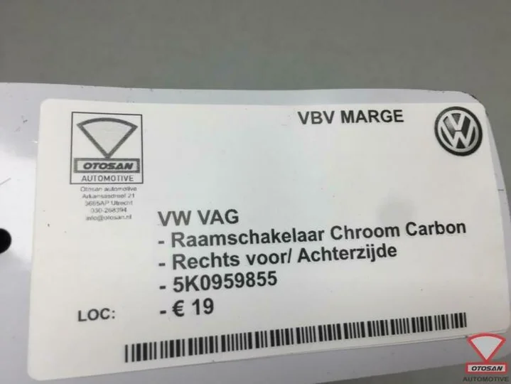 audi-vw-seat-skoda-vag-raamschakelaar-enkel-5k0959855 — foto 2