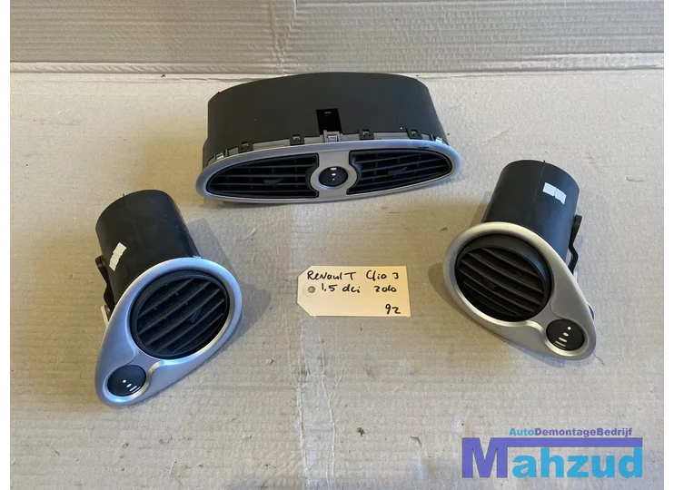 RENAULT CLIO 3 Luchtrooster dashboard zijkant links rechts