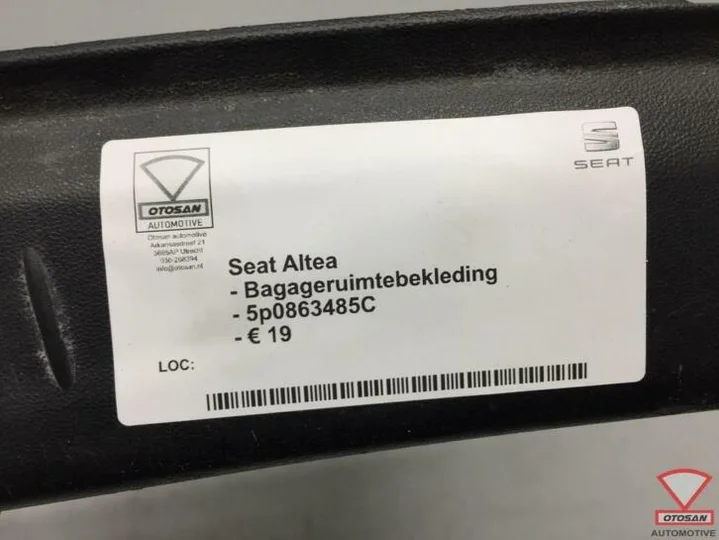 seat-altea-5p-slotplaat-afdekking-bagage-5p0863485c — foto 3