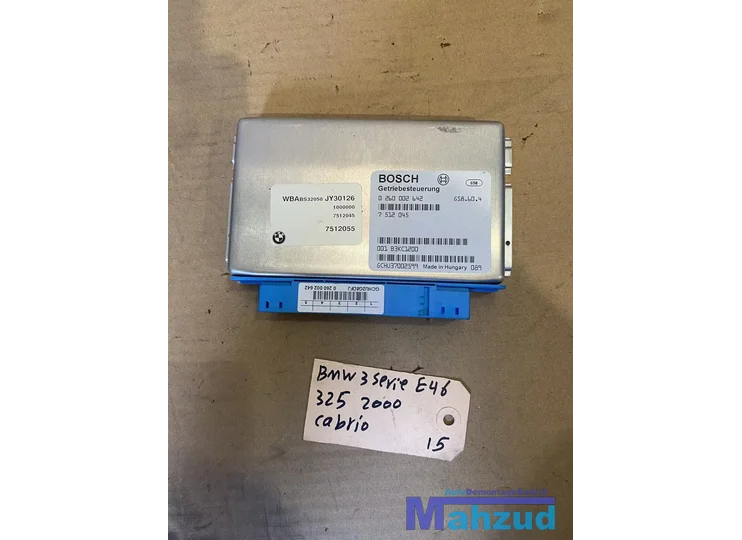BMW E46 Cabrio dak module computer 0260002642