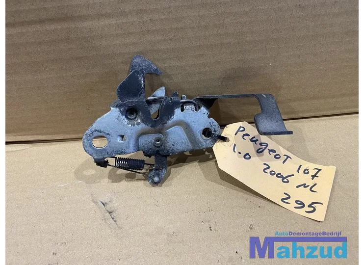 PEUGEOT 107 C1 AYGO Slot motorkap mechaniek 2005-2014