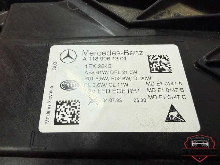 mercedes-cla-w118-facelift-multibeam-led-koplamp-a1189061301 — foto 5