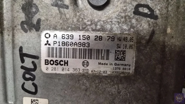 mitsubishi-colt-z2z3-15-did-12v-ecu-motormanagement — foto 3