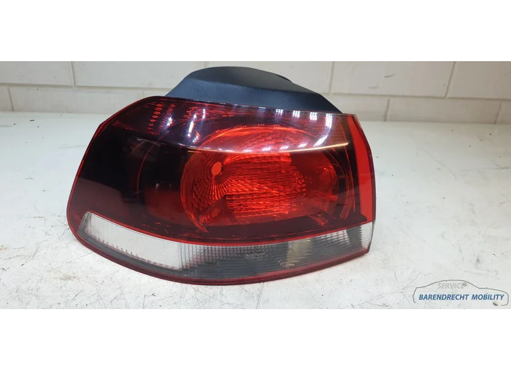 Verre de feu arrière rouge foncé d'origine Volkswagen Golf VI 6 (occasion, 2008-2012)
